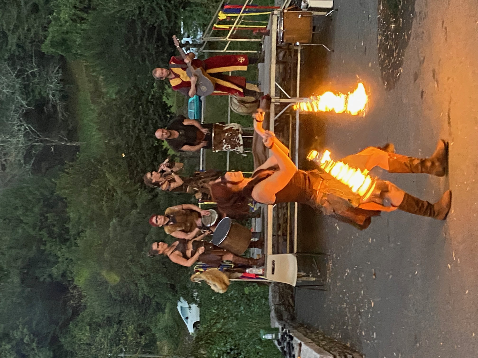 Spectacle de feu